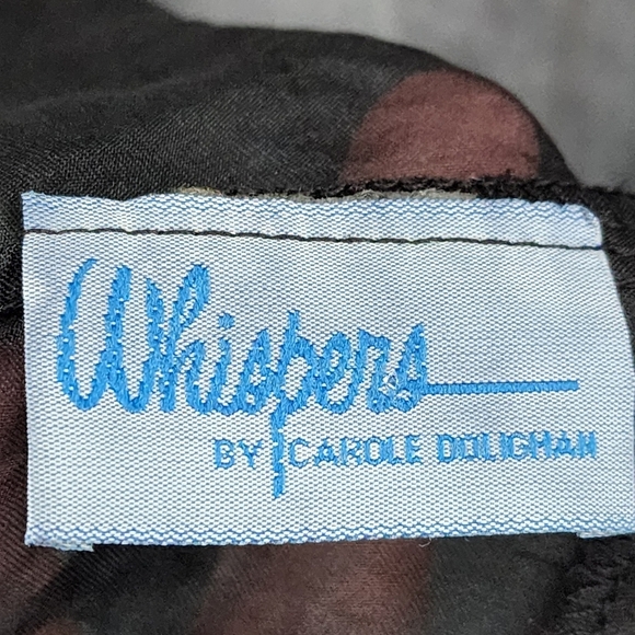 Whispers by Carole Dolighan Women's Long Sleeves Open Front Sheer Top Cardigan - Picture 5 of 6